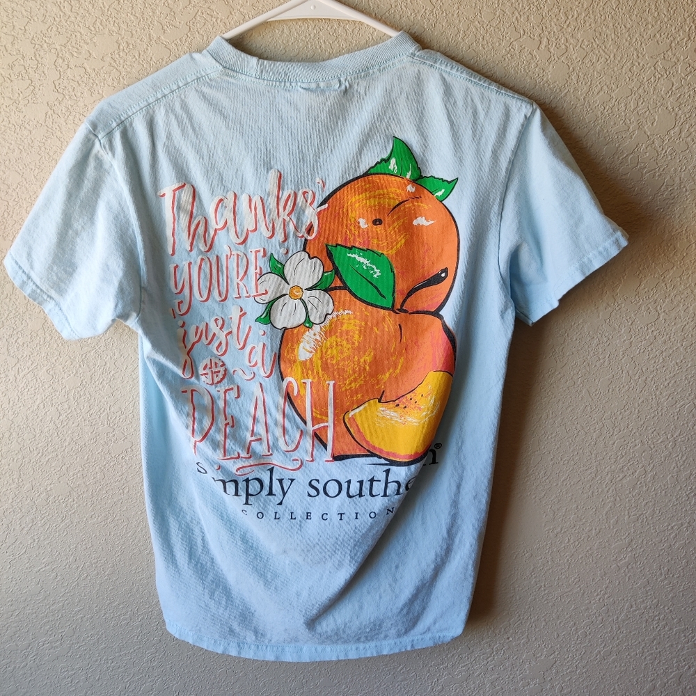Simply southern tees and cropped black tee